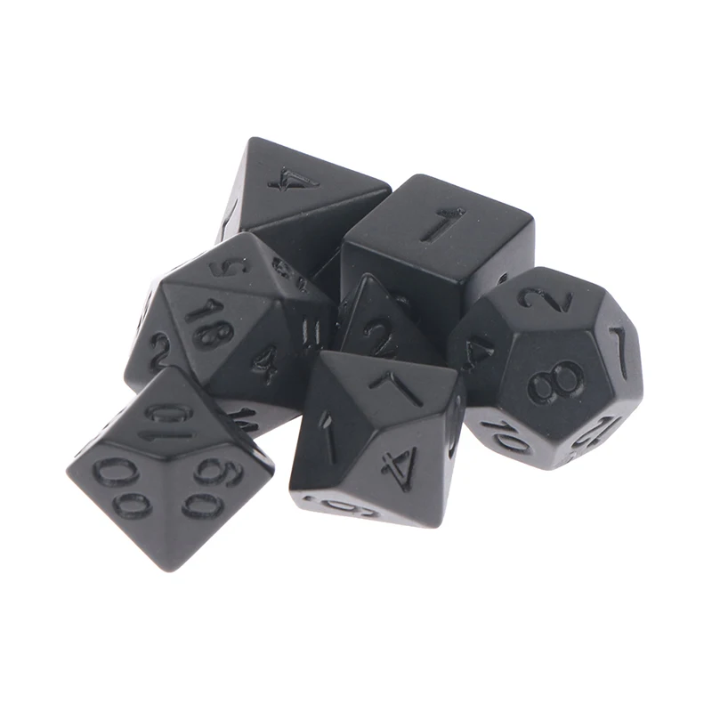 7pcs/set Polyhedral 7-Die Carved Pattern Dice Set D4 D6 D8 D10 D% D12 D20 For Game
7pcs/set Polyhedral 7-Die Carved Pattern Dice Set D4 D6 D8 D10 D% D12 D20 For Game