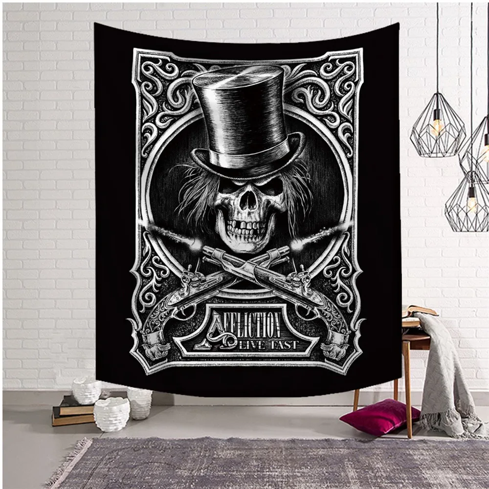 Small Moon Starry Sky Flower Kiss Skull Tapestry Black Witchcraft Wall Hanging Cloth Carpet Tapestries Ceiling Room Home Decor
Small Moon Starry Sky Flower Kiss Skull Tapestry Black Witchcraft Wall Hanging Cloth Carpet Tapestries Ceiling Room Home Decor