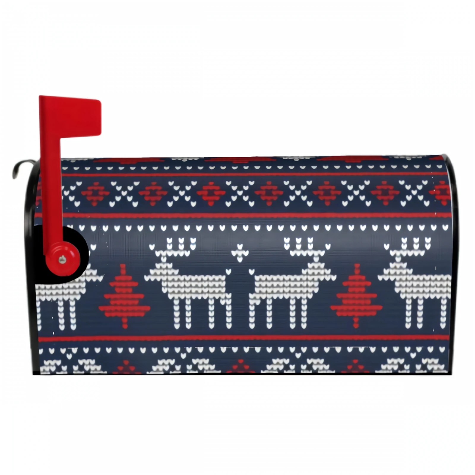 Christmas And New Year Pattern Magnetic Mailbox Cover Standard Size Wooden Plank Design Post Box Cover
Christmas And New Year Pattern Magnetic Mailbox Cover Standard Size Wooden Plank Design Post Box Cover