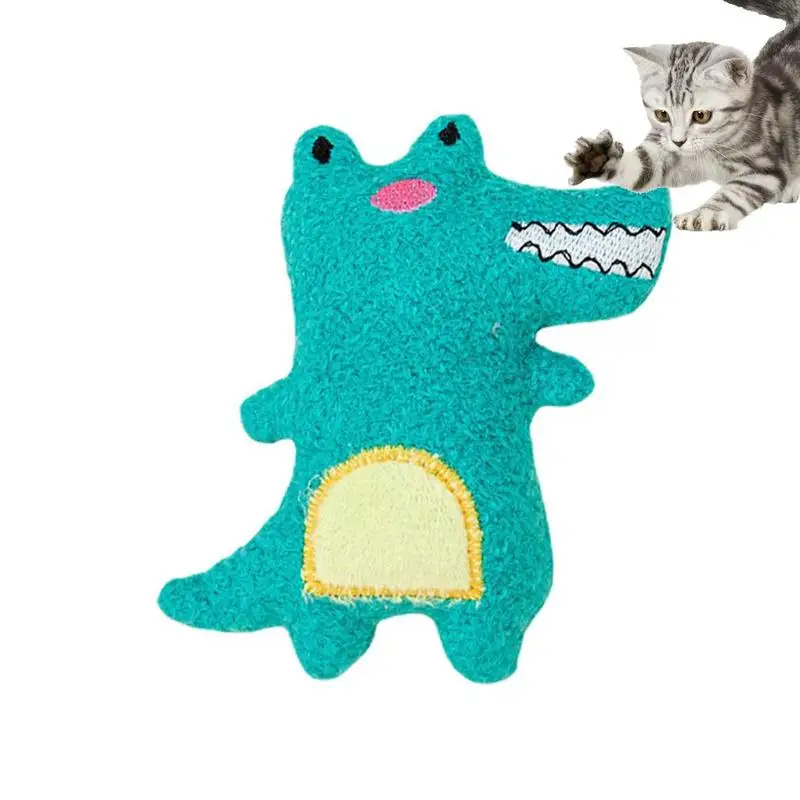 

Cat Teething Toys Bite Resistant Toys For Cats Who Like To Chew Cat Chew Toy Teething Interactive Catnip Filled Kitten Animal To