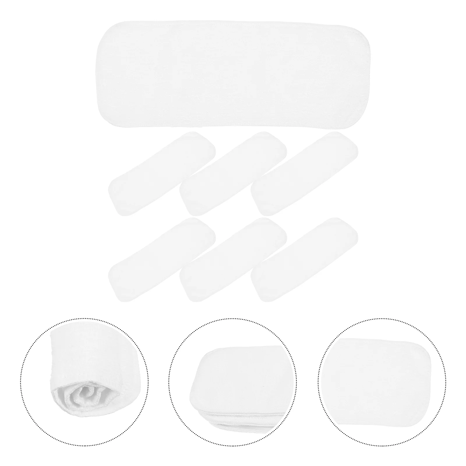 8 Pcs Newborn Diaper Baby Cloth Liner Washable Diapers Reusable White Infant Inserts
8 Pcs Newborn Diaper Baby Cloth Liner Washable Diapers Reusable White Infant Inserts
