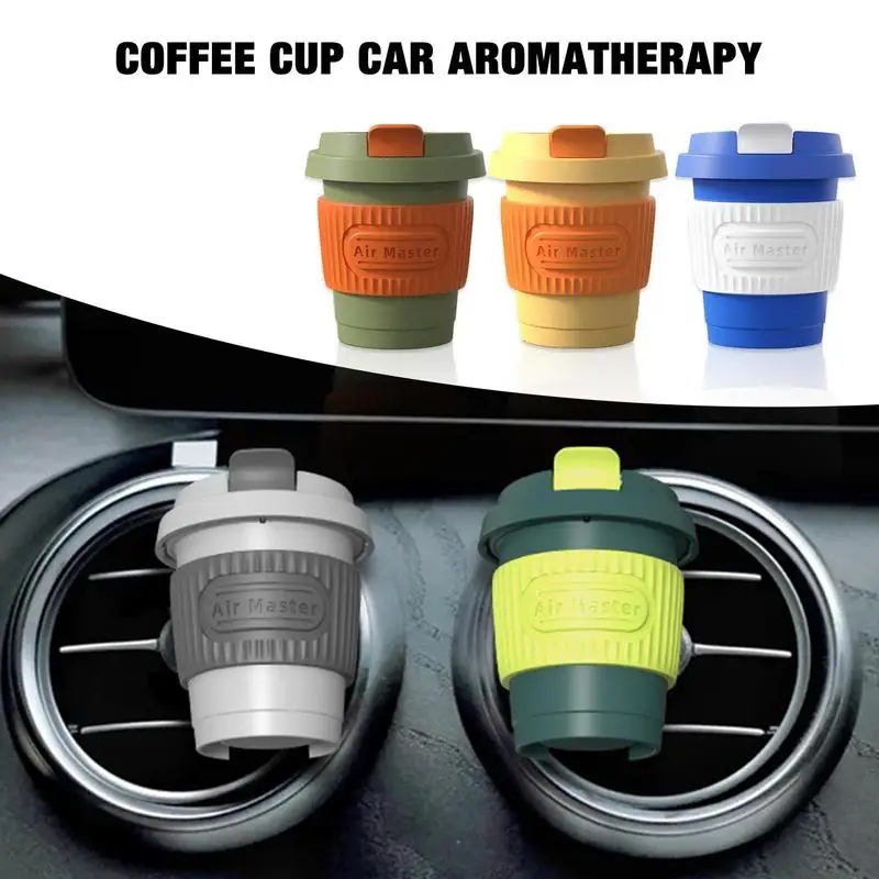 Coffee Cup Car Air Freshener Long Lasting Aromatic Scent Aromatherapy Vent Clips Perfume Decorative Interior Accessories
Coffee Cup Car Air Freshener Long Lasting Aromatic Scent Aromatherapy Vent Clips Perfume Decorative Interior Accessories