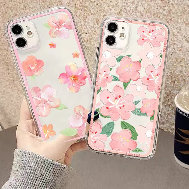 Pink Flower Oil Painting For Apple iPhone 13 12 11 Pro Mini X XR XS Max SE 6 6S 7 8 Plus Clear Phone Case Cover Carcasa
Pink Flower Oil Painting For Apple iPhone 13 12 11 Pro Mini X XR XS Max SE 6 6S 7 8 Plus Clear Phone Case Cover Carcasa