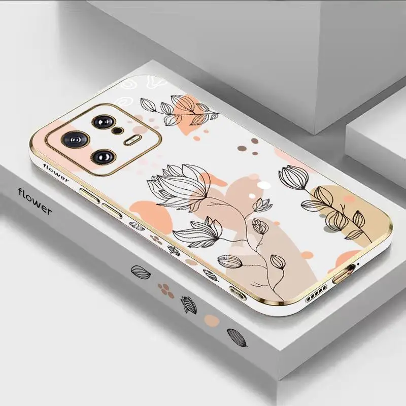 Simplicity Plants Luxury Plating Phone Case For Xiaomi Mi 13 13 Pro 12 12T 12S Ultra 11 11T Ultra 11 Lite 10 10T Cover
Simplicity Plants Luxury Plating Phone Case For Xiaomi Mi 13 13 Pro 12 12T 12S Ultra 11 11T Ultra 11 Lite 10 10T Cover