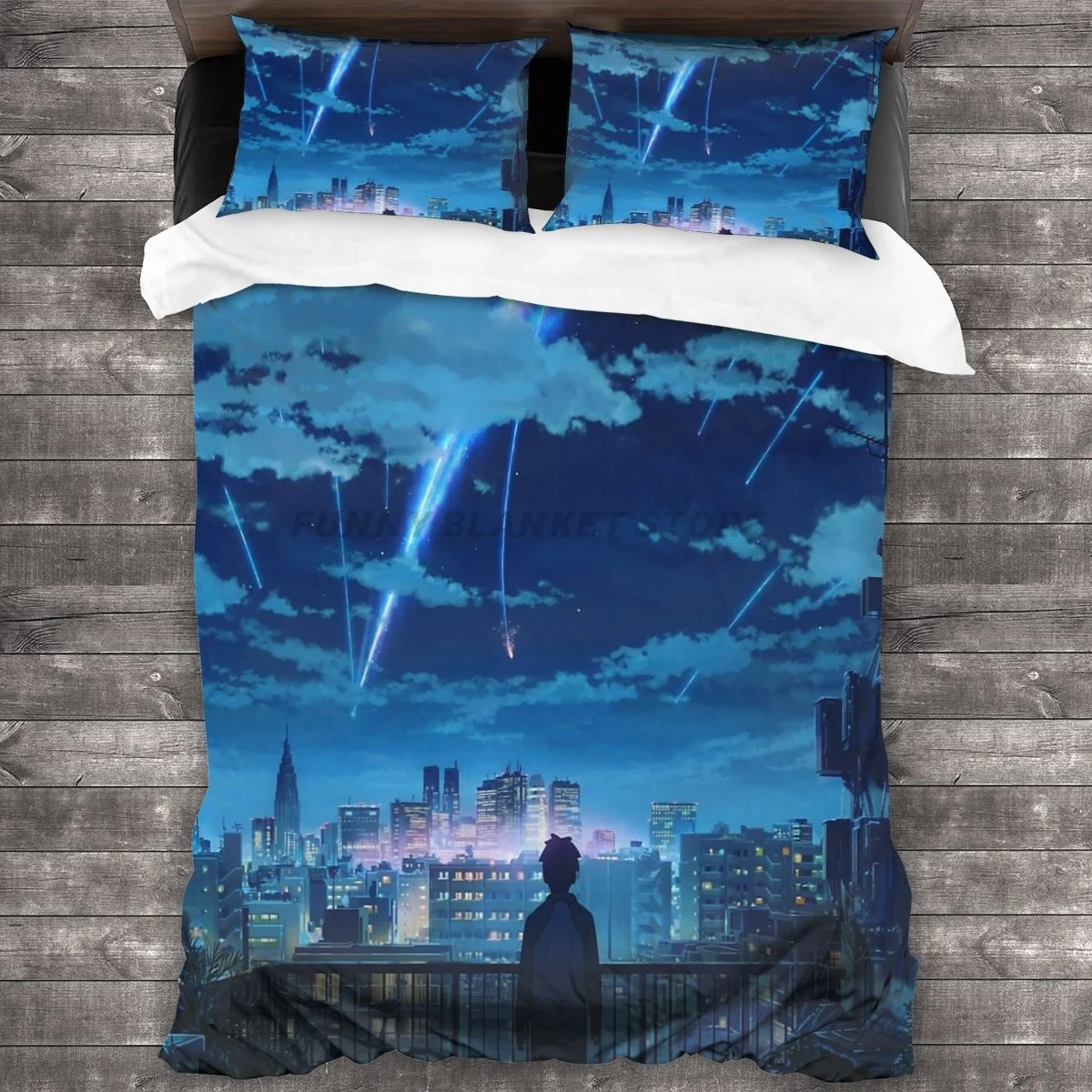 Kimi No Na Wa Your Name Taki Stars Balcony Bedding Set Duvet Cover Pillowcases Comforter Bedding Sets Bedclothes
Kimi No Na Wa Your Name Taki Stars Balcony Bedding Set Duvet Cover Pillowcases Comforter Bedding Sets Bedclothes