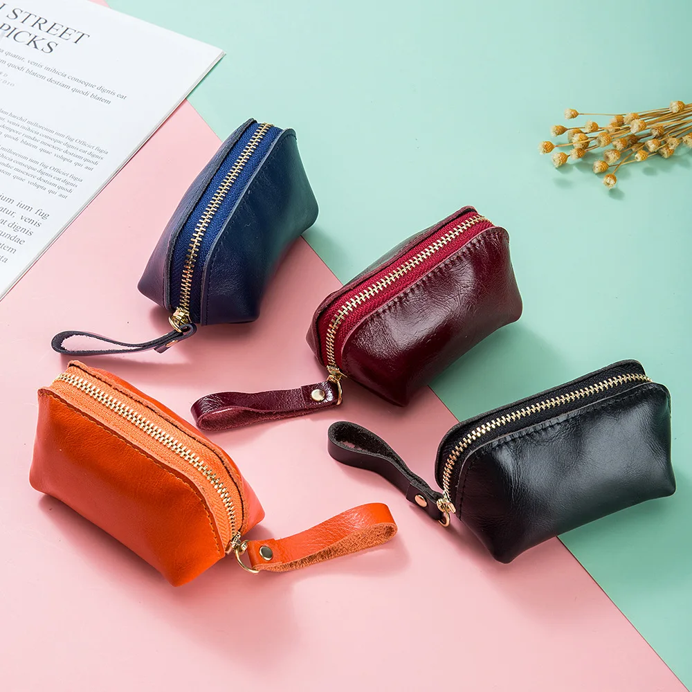 Women Genuine Leather Coin Wallet Soft Cowhide Mini Purse Key Earphone Protect Case Holder Retro Zipper Bag For Female Girls
Women Genuine Leather Coin Wallet Soft Cowhide Mini Purse Key Earphone Protect Case Holder Retro Zipper Bag For Female Girls