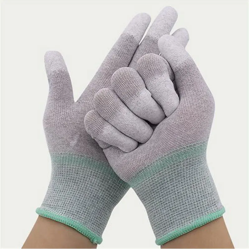 12pairs/bag Anti Static Glove PC Computer ESD Safe Universal Work Gloves Electronic Anti Skid for Finger Protection Glove
12pairs/bag Anti Static Glove PC Computer ESD Safe Universal Work Gloves Electronic Anti Skid for Finger Protection Glove