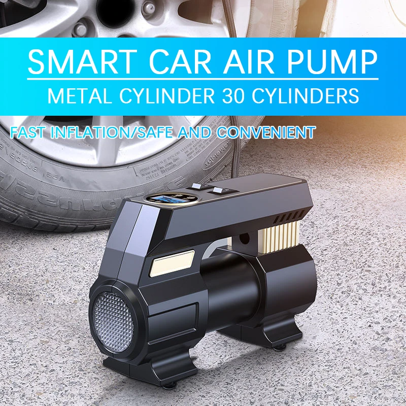 Portable Air Compressor Automatic Car Air Pump DC12V Inflatable Tire Inflator for Car Motorcycle Bicycle Portable With Light
Portable Air Compressor Automatic Car Air Pump DC12V Inflatable Tire Inflator for Car Motorcycle Bicycle Portable With Light