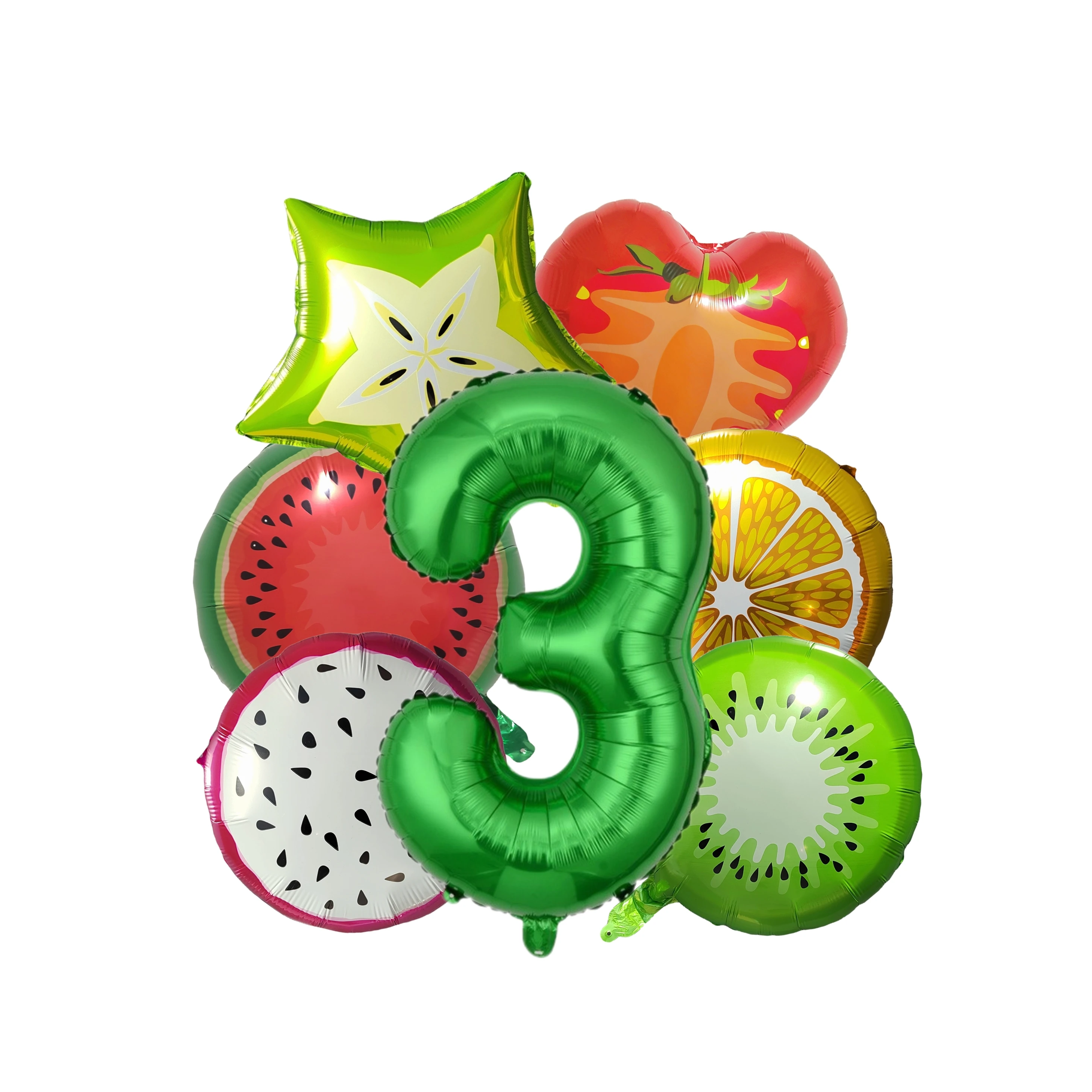 Фольгированные шары фрукты 7 шт RENYUAN
Фольгированные шары фрукты 7 шт RENYUAN