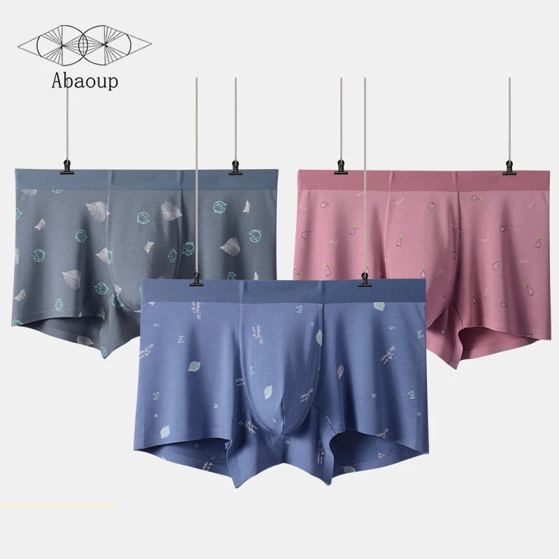 Abaoup 4PCS New Men's Printed Underwear Grade 3A Antibacterial Soft Comfortable Elastic Belt Men's Underwear Boxer Pants Red
Abaoup 4PCS New Men's Printed Underwear Grade 3A Antibacterial Soft Comfortable Elastic Belt Men's Underwear Boxer Pants Red