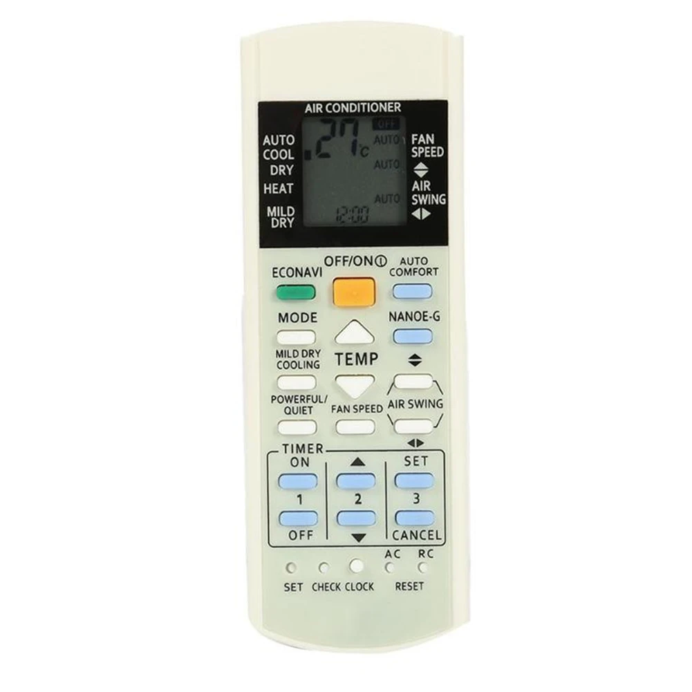 New Remote Control for Panasonic Air Conditioner A75C3208 A75C3706 KTSX5J A75C4185 A75C2994 A75C3883
New Remote Control for Panasonic Air Conditioner A75C3208 A75C3706 KTSX5J A75C4185 A75C2994 A75C3883