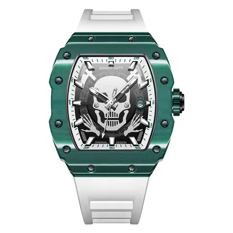 

2023 Bonest Gatti Automatic Mechanical Men Watch Sapphire Crystal 5ATM Water Resistant Watches For Men's Luminous Sports Clock