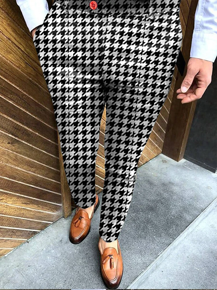 High Street Print Skinny Long Trousers Straight-leg Summer Hip-hop Style Pant Vintage 2022 Spring Fashion Gentleman Casual Pants
High Street Print Skinny Long Trousers Straight-leg Summer Hip-hop Style Pant Vintage 2022 Spring Fashion Gentleman Casual Pants