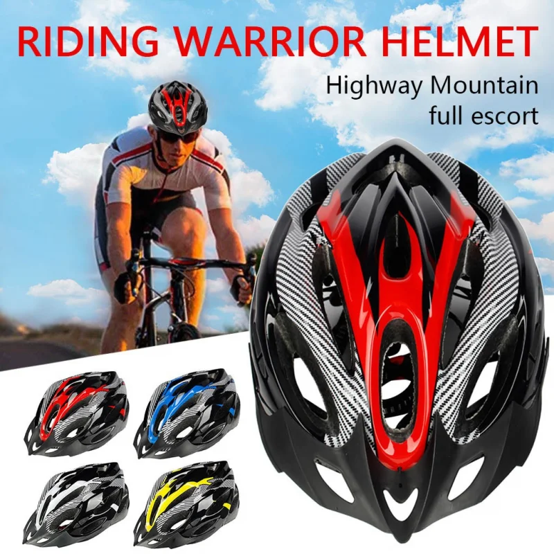 

Bicycle Cycling Helmet Ultralight Eps+Pc Cover Mtb Road Bike Helmet Integrally-Mold Cycling Helmet Cycling Safely Cap