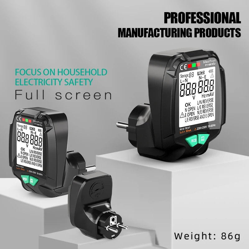 Digital Voltmeter Tester Voltimeter Ammeter Unit Voltage Indicator Electric Professional Electrician Current Tools Wattmeter
Digital Voltmeter Tester Voltimeter Ammeter Unit Voltage Indicator Electric Professional Electrician Current Tools Wattmeter