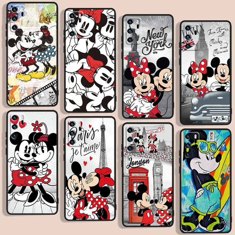 Disney Cute Minnie Mickey Phone Case For Huawei P10 P20 P30 P40 P50 Lite Pro 2019 Plus Lite E 5G Black Funda Cover Soft Back
Disney Cute Minnie Mickey Phone Case For Huawei P10 P20 P30 P40 P50 Lite Pro 2019 Plus Lite E 5G Black Funda Cover Soft Back