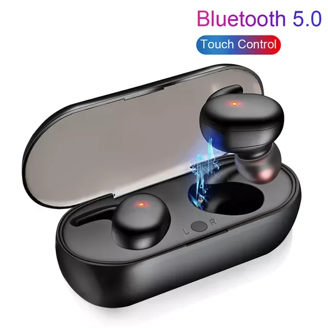 T1 Touch Control Bluetooth Earphone TWS Wireless Earbuds Earpod Sport Stereo Noise Cancelling Handfree Headset Earfone phone tra
T1 Touch Control Bluetooth Earphone TWS Wireless Earbuds Earpod Sport Stereo Noise Cancelling Handfree Headset Earfone phone tra
