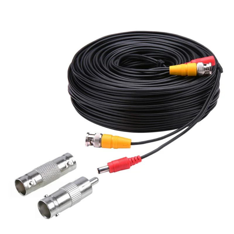 BNC CCTV accessory BNC Video Power Cable 5M for Analog AHD CCTV Surveillance Camera security system
BNC CCTV accessory BNC Video Power Cable 5M for Analog AHD CCTV Surveillance Camera security system