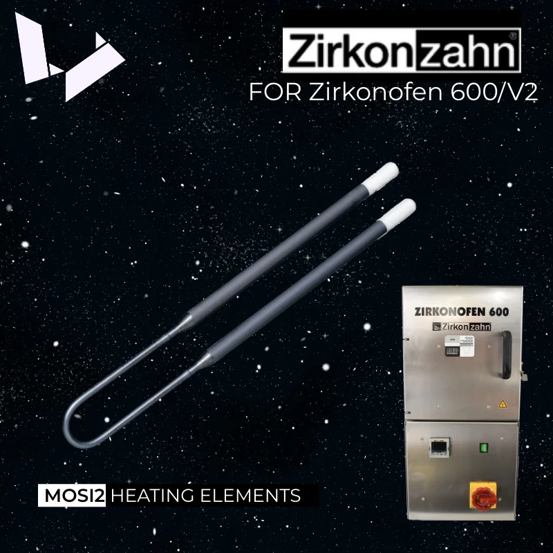 Нагревательный элемент Mosi2 для печи Zirkonofen
Нагревательный элемент Mosi2 для печи Zirkonofen