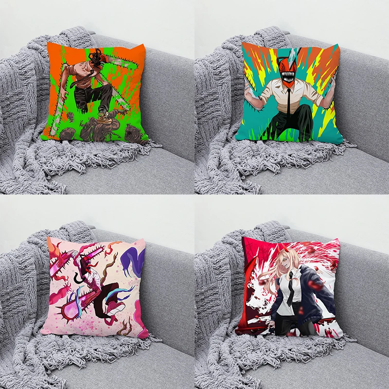 Pillowcase Chainsaw Man Decorative Pillows for Sofa Cushion Covers Pillow Cover Short Plush Cushions 45*45 Pillowcases Bed Cases
Pillowcase Chainsaw Man Decorative Pillows for Sofa Cushion Covers Pillow Cover Short Plush Cushions 45*45 Pillowcases Bed Cases