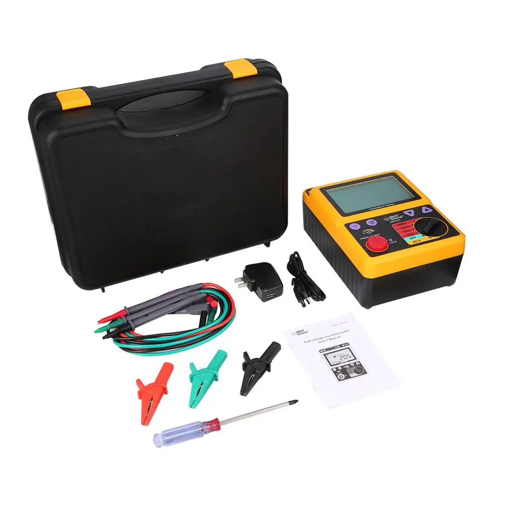 Вольтметр тестер AR3123 250/500/1000 в мегометр тестер сопротивления заземления изоляции заземления тестер мегомметр вольтметр тестер
Вольтметр тестер AR3123 250/500/1000 в мегометр тестер сопротивления заземления изоляции заземления тестер мегомметр вольтметр тестер