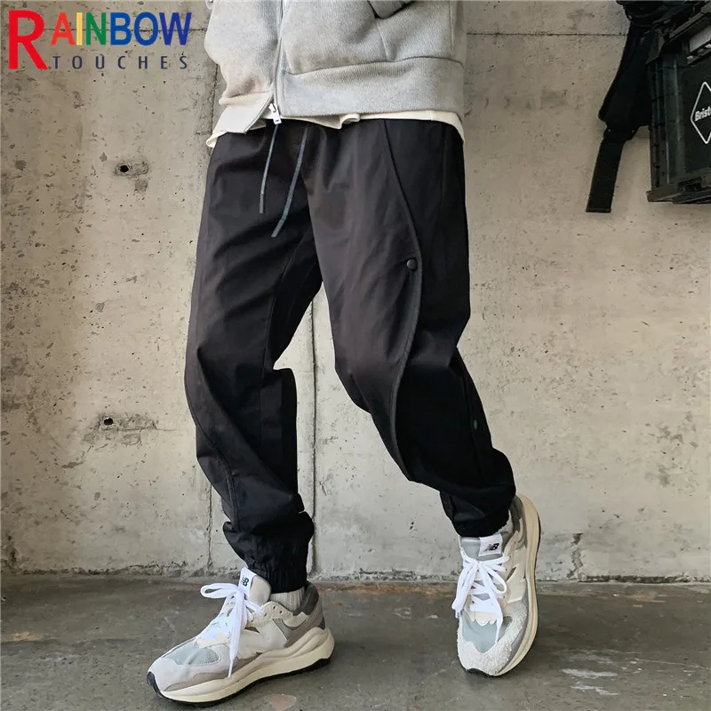 

Rainbowtouches 2022 Man Cargo Pants Breathable Trousers Mens Fashion Overalls Men Comfortable Pure Color Superior Quality Pant