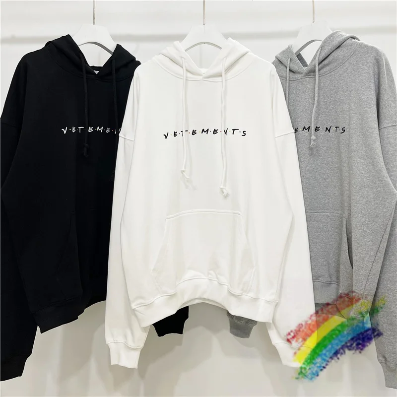 Embroidered Vetements Hoodies Men Women 1:1 High Quality Vetements Sweatshirts Hooded Pullovers
Embroidered Vetements Hoodies Men Women 1:1 High Quality Vetements Sweatshirts Hooded Pullovers