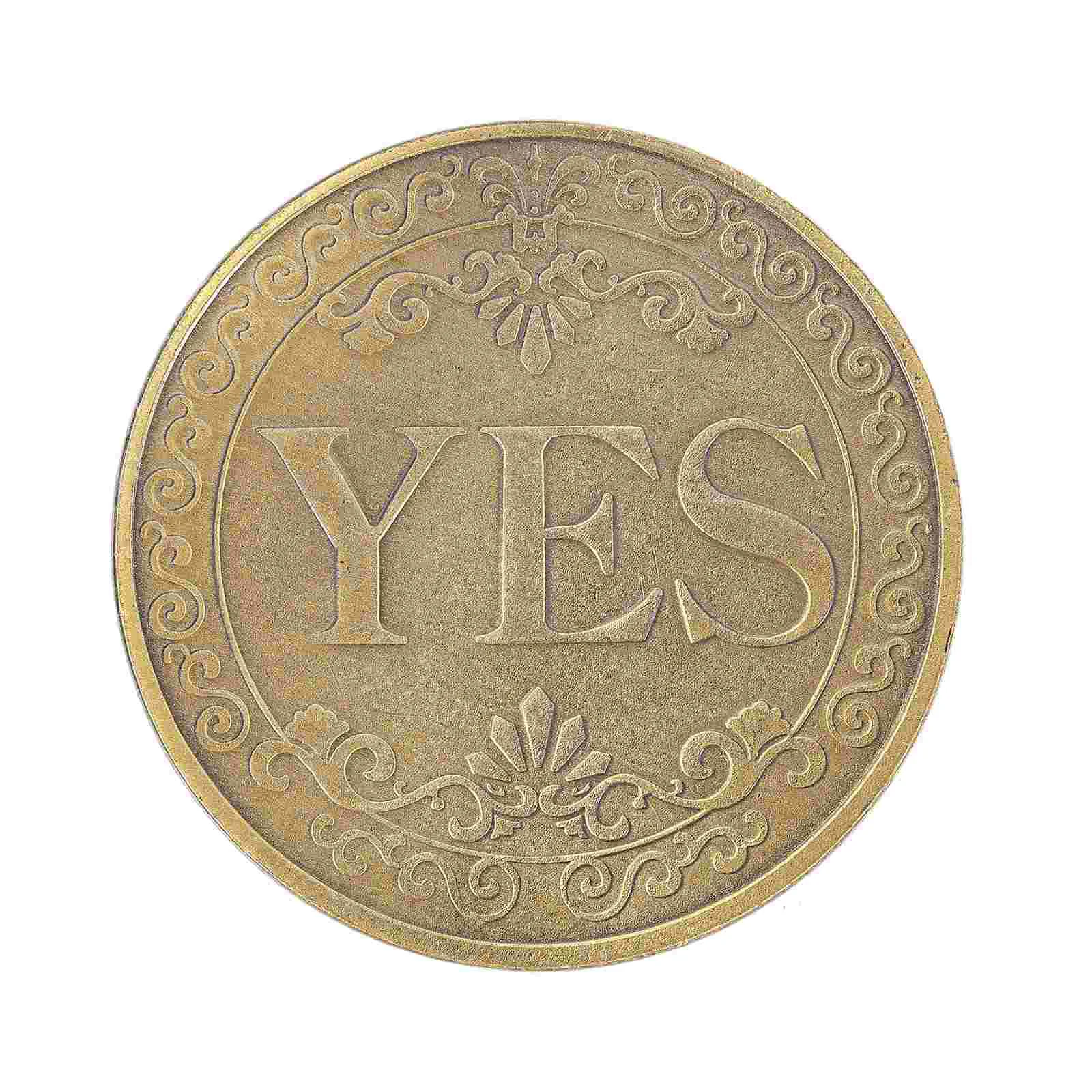 Stereoscopic Relief Coin Souvenir Coin Yes or No Decision Coin Retro Commemorative Coin
Stereoscopic Relief Coin Souvenir Coin Yes or No Decision Coin Retro Commemorative Coin