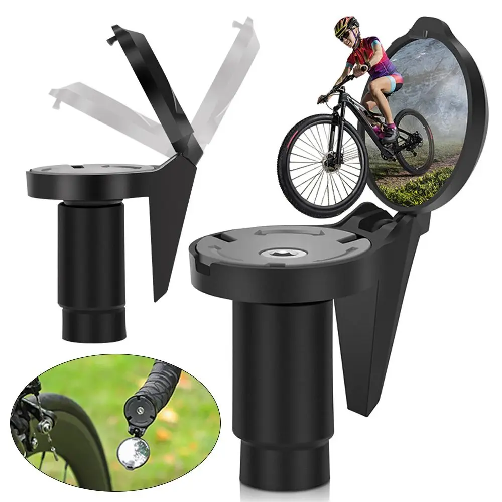 

Equipment Road Handlebar Blockage Bike Accessorie Bicycle Handlebar Blockage Rear View Convex Mirror Rearview Mirror