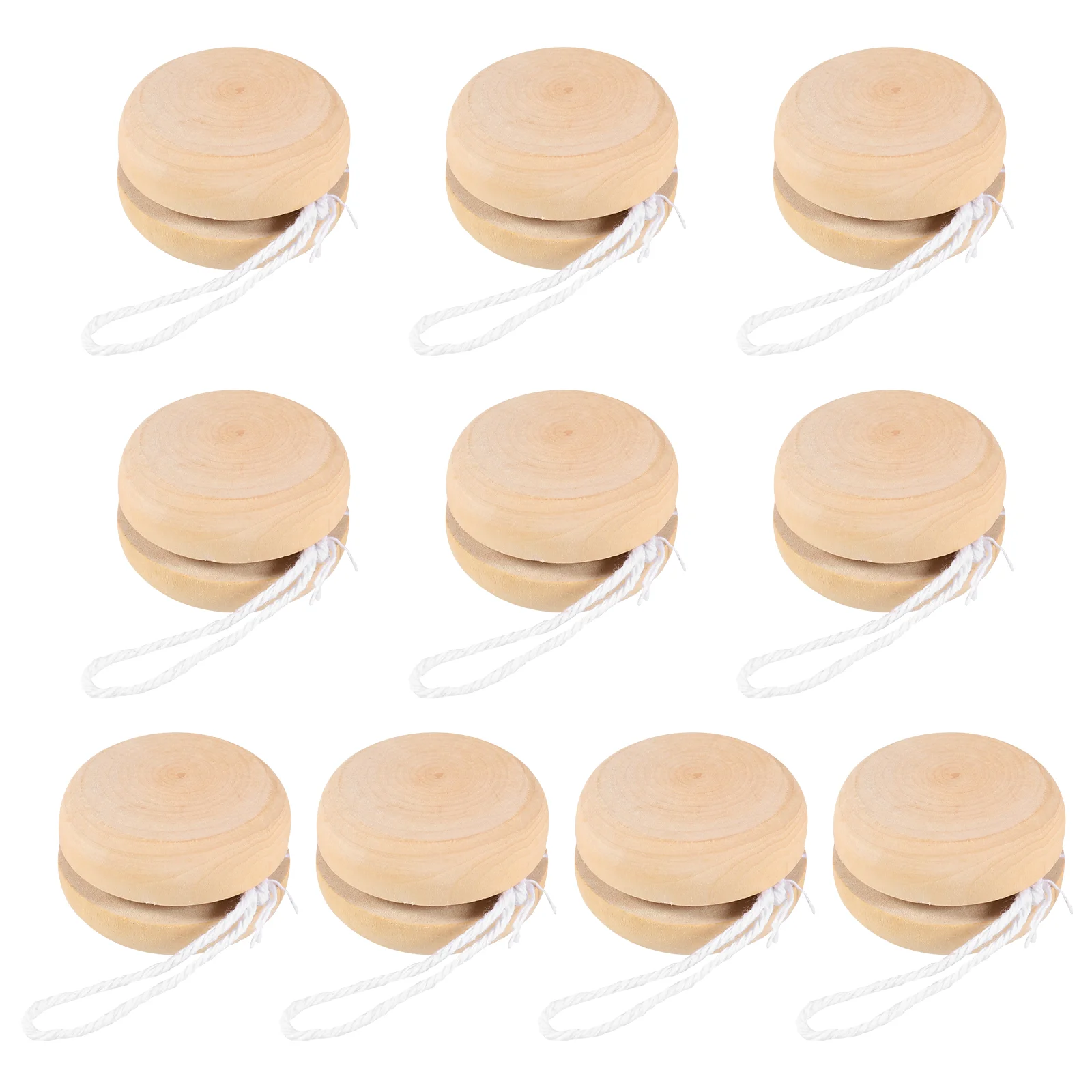 10Pcs Unfinished Wooden Yoyo Wood Yoyo Thread Control for Kids Adults Beginner Birthday Carnival Party Favor Prizes
10Pcs Unfinished Wooden Yoyo Wood Yoyo Thread Control for Kids Adults Beginner Birthday Carnival Party Favor Prizes