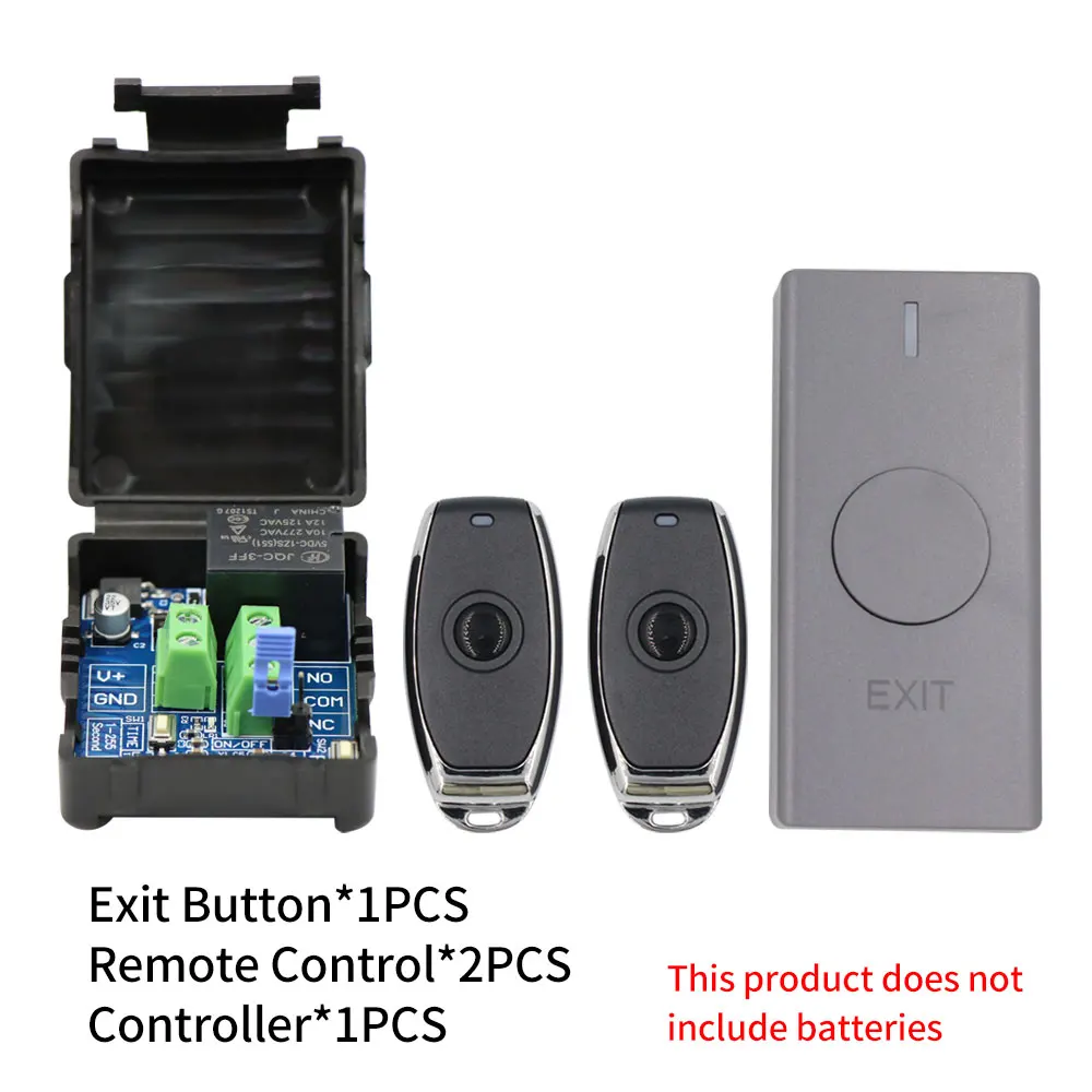 433 МГц пульт дистанционного управления беспроводной переключатель DC 12 В 1CH RF релейный приемник и передатчик для двери лампы электромагнитный замок кнопка выхода
433 МГц пульт дистанционного управления беспроводной переключатель DC 12 В 1CH RF релейный приемник и передатчик для двери лампы электромагнитный замок кнопка выхода