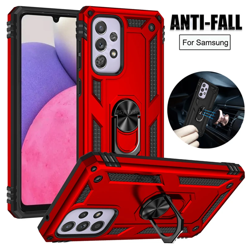 Shockproof Armor Metal Ring Case For Samsung Galaxy A53 A52 A12 A13 A33 A23 A73 A21s A51 A50 A22 A32 A41 A42 A31A03s A72 Cover
Shockproof Armor Metal Ring Case For Samsung Galaxy A53 A52 A12 A13 A33 A23 A73 A21s A51 A50 A22 A32 A41 A42 A31A03s A72 Cover