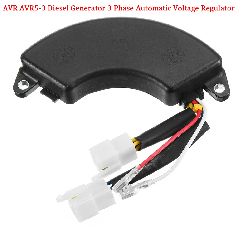 Voltage Regulator AVR AVR5-3 Diesel Generator 3 Phase Automatic Voltage Regulator For H H&m For Power Tool Accessories
Voltage Regulator AVR AVR5-3 Diesel Generator 3 Phase Automatic Voltage Regulator For H H&m For Power Tool Accessories
