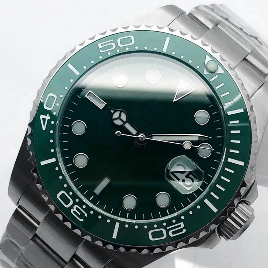 Bliger 43 мм Серебряный чехол сапфировое стекло Керамическая рамка зеленый циферблат Япония NH35A Move Мужские Роскошные автоматические механические часы
Bliger 43 мм Серебряный чехол сапфировое стекло Керамическая рамка зеленый циферблат Япония NH35A Move Мужские Роскошные автоматические механические часы