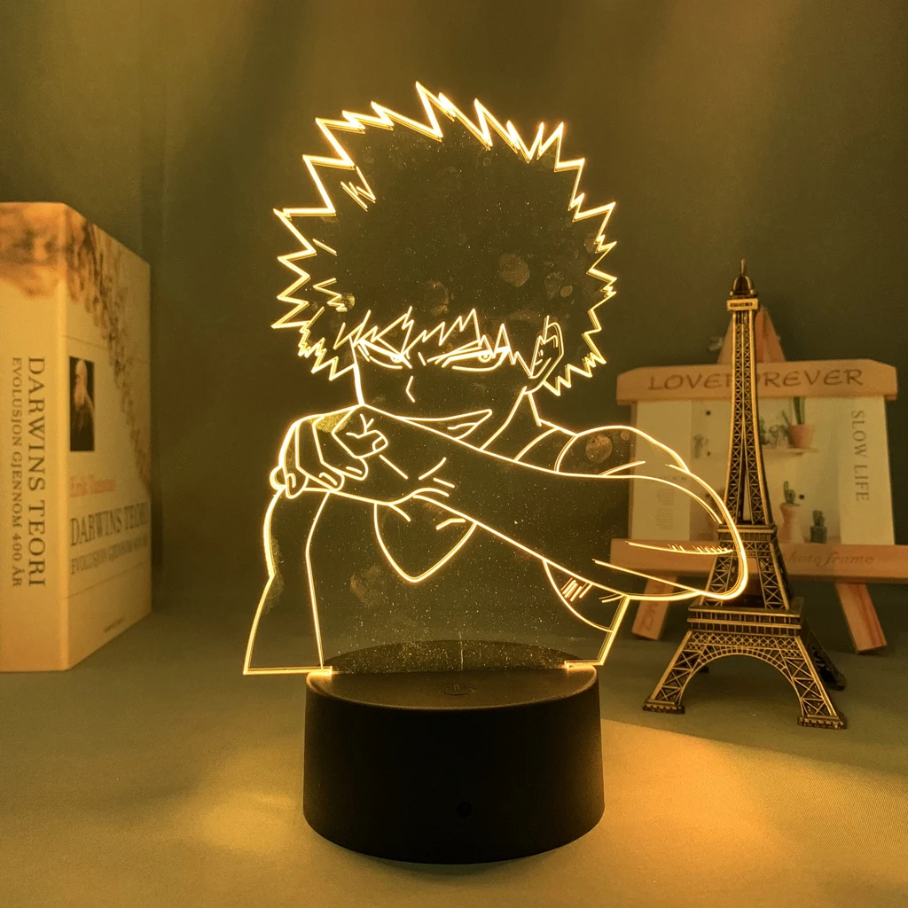 Anime Led Night Light My Hero Academia Katsuki Bakugo for Room Decoration Home Lighting Birthday Gift 3d Led Lamp Manga Bakugo
Anime Led Night Light My Hero Academia Katsuki Bakugo for Room Decoration Home Lighting Birthday Gift 3d Led Lamp Manga Bakugo