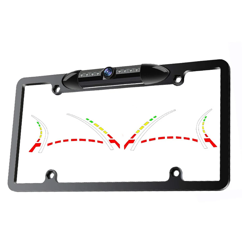 Car Rear View Camera Aluminum Alloy US License Plate Frame Backup Camera Night Vision 170° Wide Angle Waterproof Reverse Camera
Car Rear View Camera Aluminum Alloy US License Plate Frame Backup Camera Night Vision 170° Wide Angle Waterproof Reverse Camera