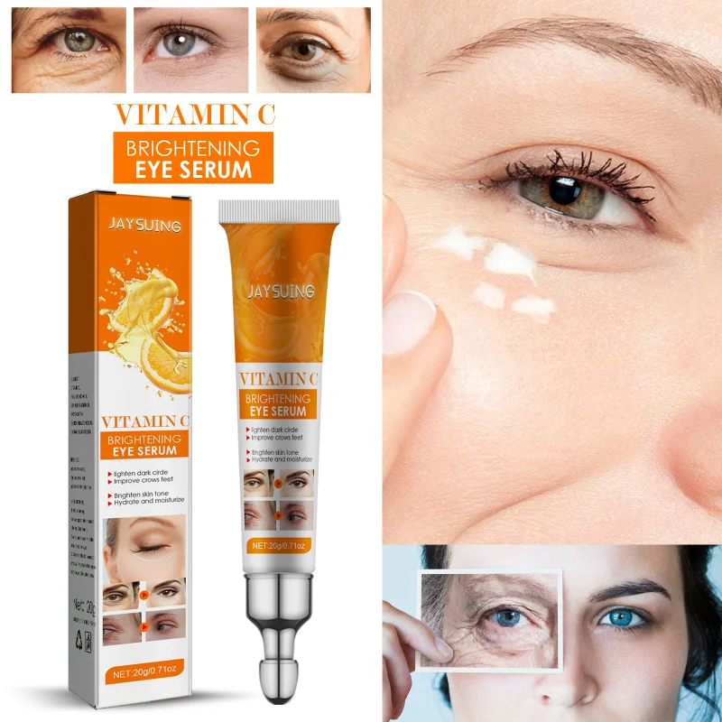 Vitamin C Remove Dark Circle Eye Serum Products Anti Wrinkle For Eye Skin Lifting Firming Fine Lines Anti-Aging Eye Bags Cream
Vitamin C Remove Dark Circle Eye Serum Products Anti Wrinkle For Eye Skin Lifting Firming Fine Lines Anti-Aging Eye Bags Cream