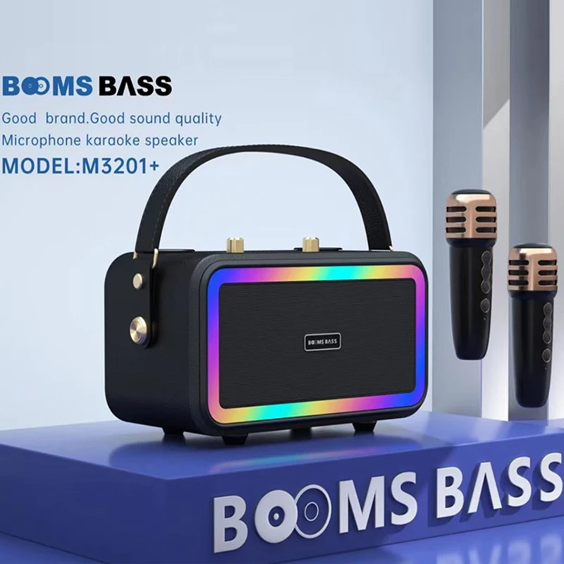 2023 Latest Trend RBG Light Effect Band Wireless MIC TV K Song Singing Microphone Audio Integrated Square Dance Bluetooth Speake
2023 Latest Trend RBG Light Effect Band Wireless MIC TV K Song Singing Microphone Audio Integrated Square Dance Bluetooth Speake