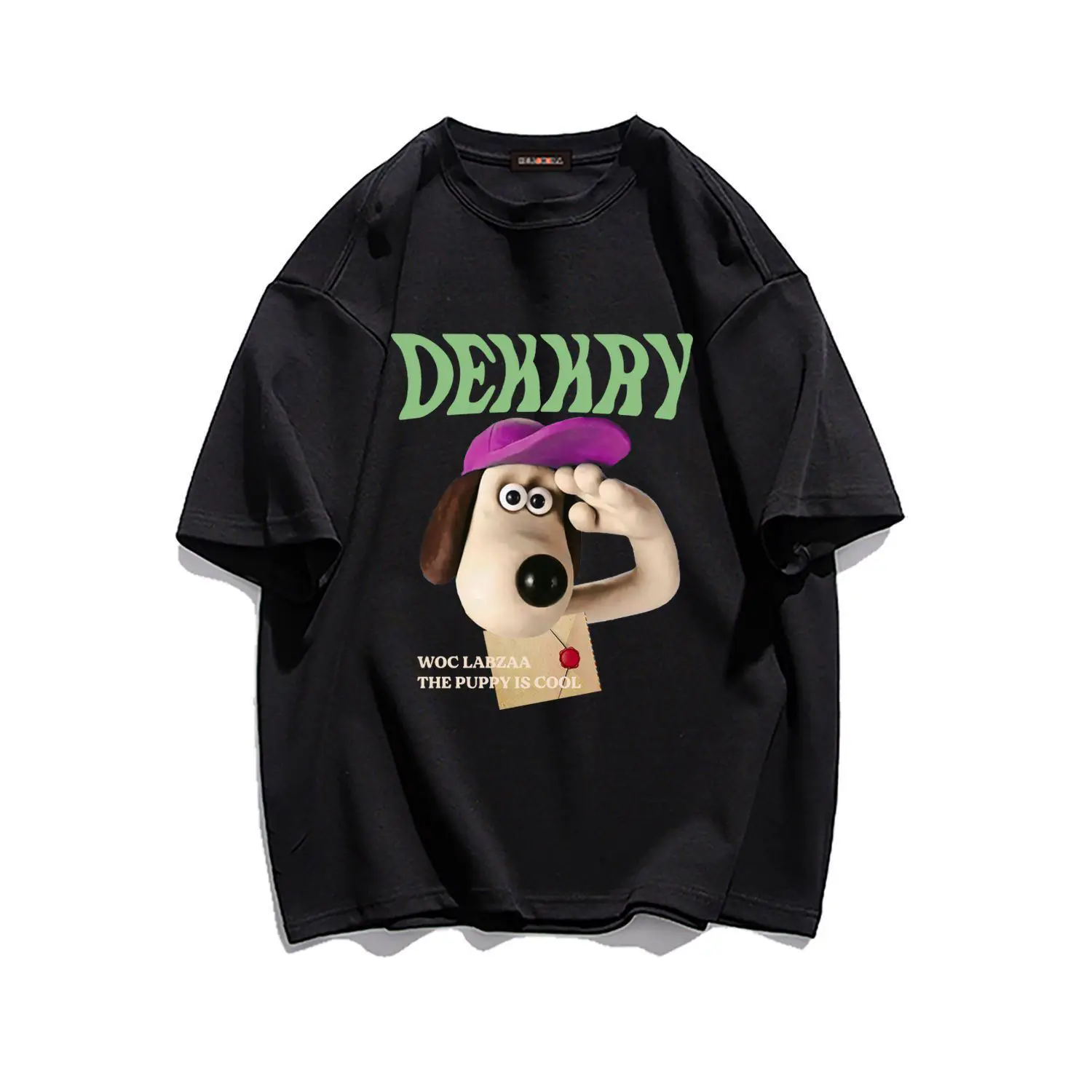 Cotton design sense short sleeve T-shirt men's loose Korean version of ins trend street couple casual half sleeve top
Cotton design sense short sleeve T-shirt men's loose Korean version of ins trend street couple casual half sleeve top