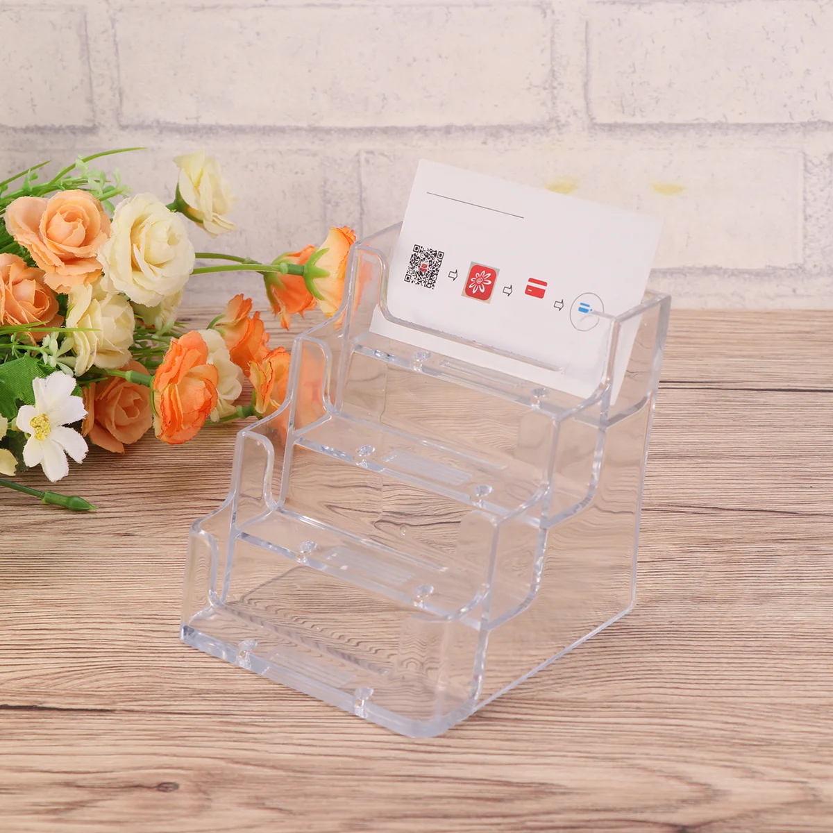 1PC Business Holder Transparent Creative Desktop Acrylic Organizer Display Stand Holder Name Storage Case for School
1PC Business Holder Transparent Creative Desktop Acrylic Organizer Display Stand Holder Name Storage Case for School