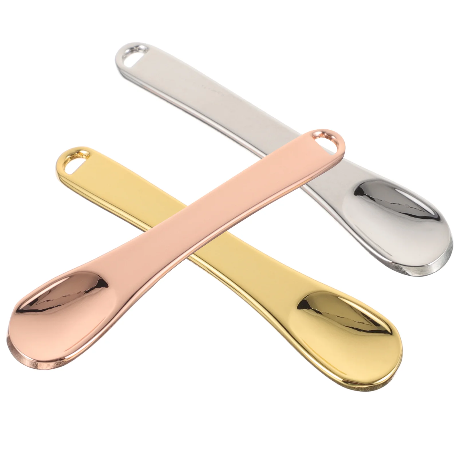 3 Pcs Eye Cream Spoon Spatula Skincare Mini Makeup Grooming Tool Metal Scoop Aluminum Alloy Tools
3 Pcs Eye Cream Spoon Spatula Skincare Mini Makeup Grooming Tool Metal Scoop Aluminum Alloy Tools