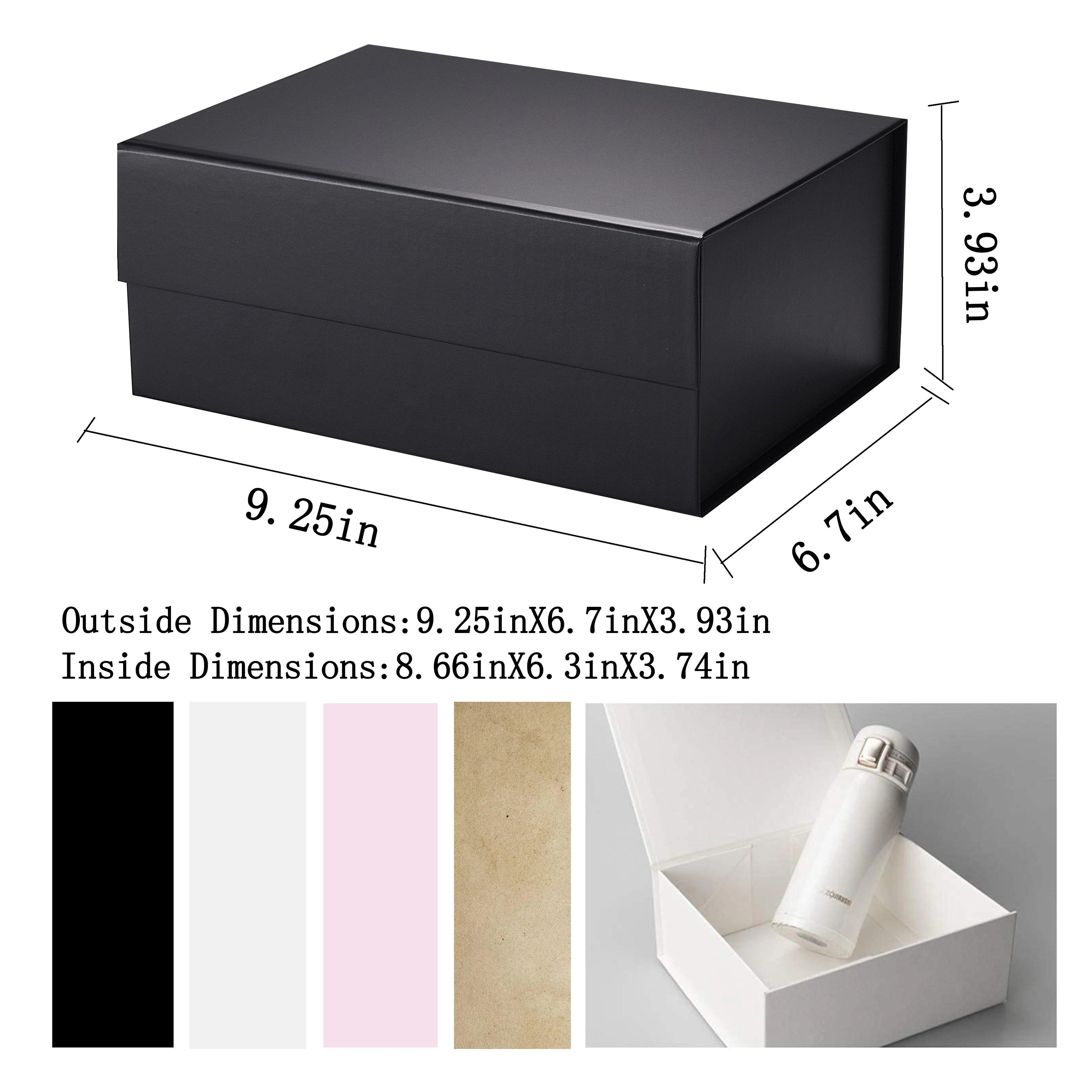 Jewelry Box Collapsible Gift Boxes With Magnetic Closure Paperboard Packaging Luxury Paper Box
Jewelry Box Collapsible Gift Boxes With Magnetic Closure Paperboard Packaging Luxury Paper Box
