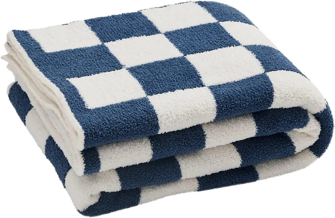 USA STOCK Throw Blankets Checkerboard Grid Chessboard Gingham Warmer Comfort Reversible Shaggy Cozy Decor (bluey, 51''x63'')
USA STOCK Throw Blankets Checkerboard Grid Chessboard Gingham Warmer Comfort Reversible Shaggy Cozy Decor (bluey, 51''x63'')