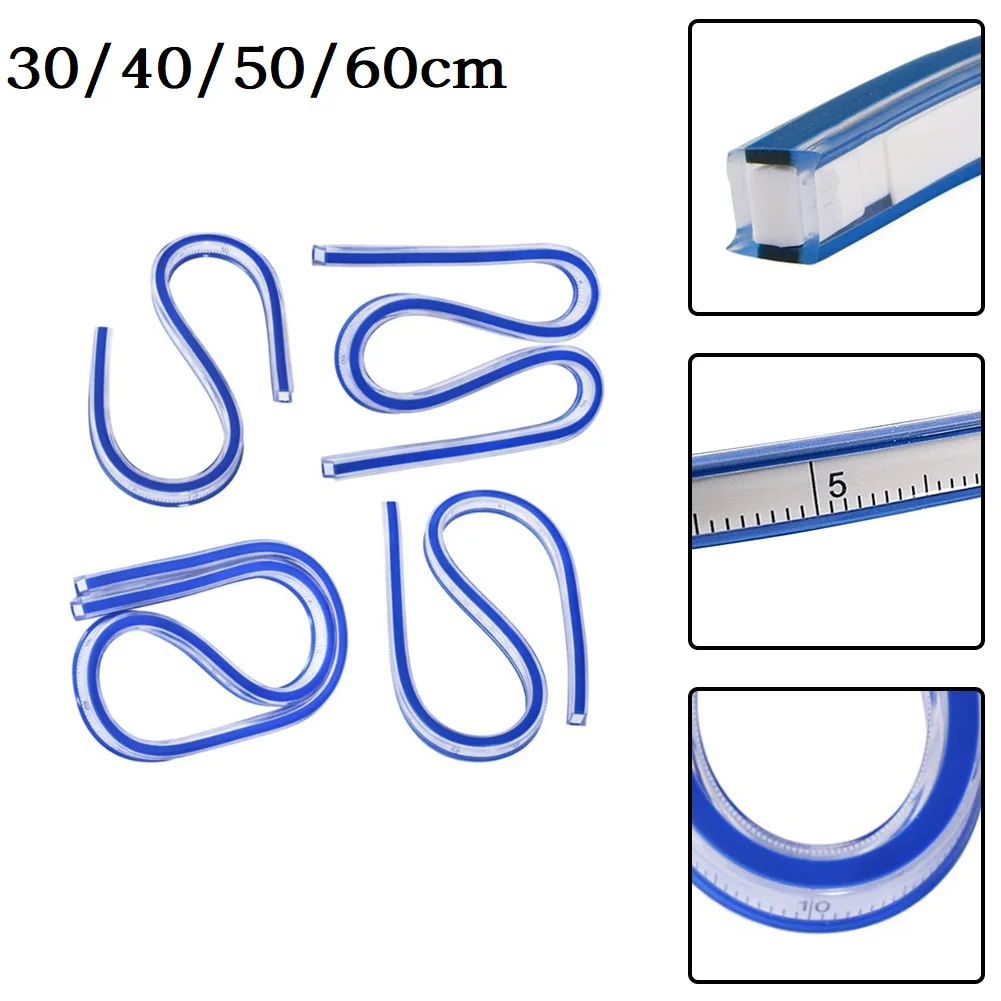 30/40/50/60cm Easy Read Tailors Manual Office School Drawing Tool Soft Flexible Curve Ruler Measuring Tapes Drafting Maths DIY
30/40/50/60cm Easy Read Tailors Manual Office School Drawing Tool Soft Flexible Curve Ruler Measuring Tapes Drafting Maths DIY