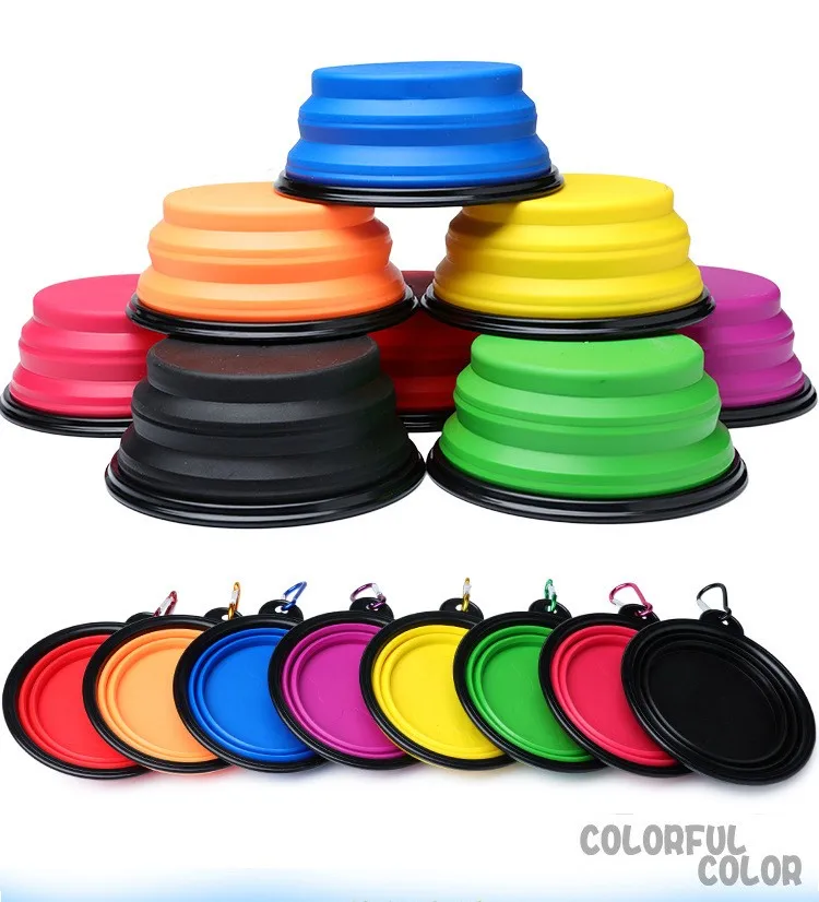 350ml Foldable Silicone Pet Bowl Portable Puppy Food Container Outdoor Travel Feeder Bowl With Carabiner Camping Dog Accessories
350ml Foldable Silicone Pet Bowl Portable Puppy Food Container Outdoor Travel Feeder Bowl With Carabiner Camping Dog Accessories