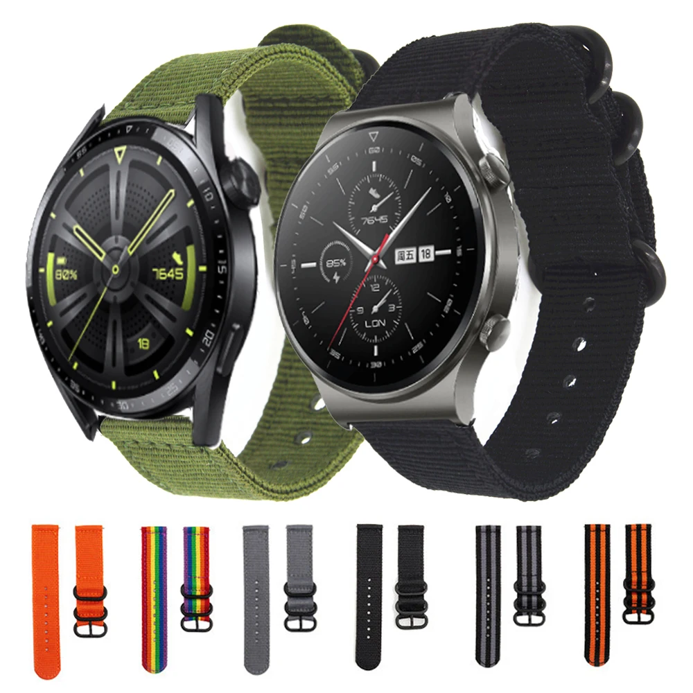 For Huawei Watch GT 3 46mm Bracelet Nylon 22mm Sport Strap For Honor Magic 1 2/Huawei GT 2 Pro/GT Runner/GT 2E/GT 2 Watchband 
For Huawei Watch GT 3 46mm Bracelet Nylon 22mm Sport Strap For Honor Magic 1 2/Huawei GT 2 Pro/GT Runner/GT 2E/GT 2 Watchband