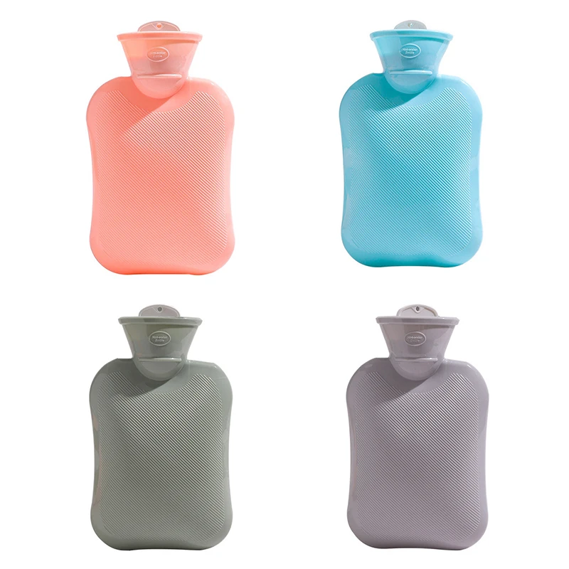 500mL Portable Thickened Striped PVC Water Injection Hot Water Bag For Cold Proof And Warm Feet
500mL Portable Thickened Striped PVC Water Injection Hot Water Bag For Cold Proof And Warm Feet