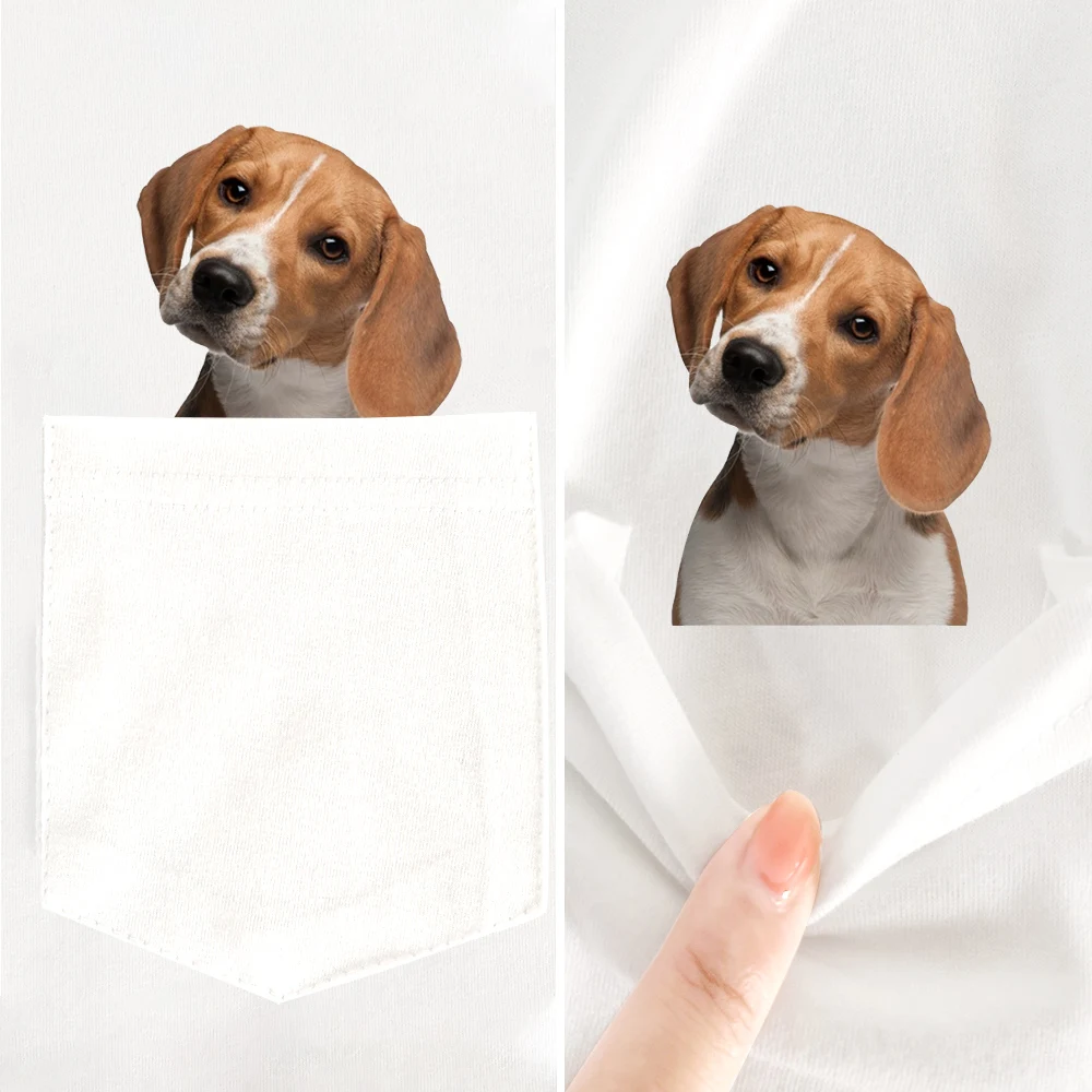 CLOOCL Fashion T-Shirt Brand Animals Dog Beagle Pocket T-shirts White Harajuku Woman Tshirts Summer Graphic Tshirts Dropshipping
CLOOCL Fashion T-Shirt Brand Animals Dog Beagle Pocket T-shirts White Harajuku Woman Tshirts Summer Graphic Tshirts Dropshipping