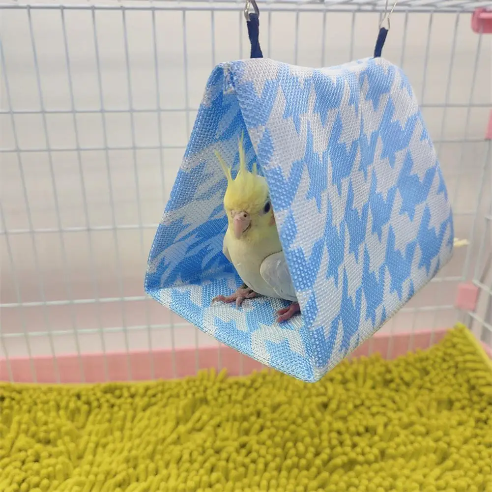 1PC Bird Parrot Nest Triangular House Bed Habitat Cave Hanging Tent For Budgies Parakeet Cockatiels Cage Accessories Oiseaux
1PC Bird Parrot Nest Triangular House Bed Habitat Cave Hanging Tent For Budgies Parakeet Cockatiels Cage Accessories Oiseaux