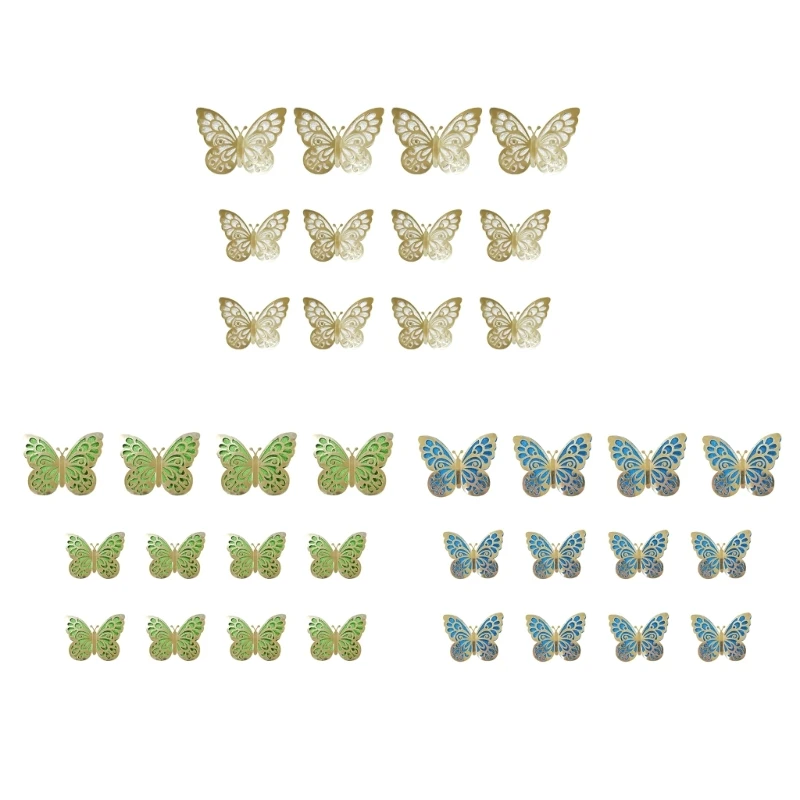 12Pcs 3D Wall Stickers Butterflies Outdoor Bedroom Home Decorations Fridge Decals For Wedding Decorations K92A
12Pcs 3D Wall Stickers Butterflies Outdoor Bedroom Home Decorations Fridge Decals For Wedding Decorations K92A